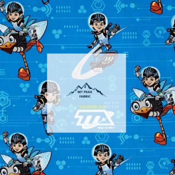 Miles from Tomorrowland Cotton Fabric