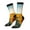 3 Black, variant on Sunlit Sunflower Field Crew Socks for Men & Women, Breathable Casual Athletic Ankle Socks