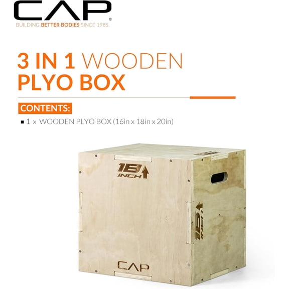 3-in-1 Plyometric Box