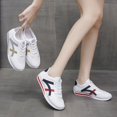 thumbnail image 4 of Zapatos deportivos de primavera y verano para mujer, zapatos blancos de cuero, zapatos para correr para estudiantes, zapatos Forest Gump, zapatos Tide, 4 of 6