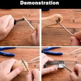 thumbnail image 2 of 10Pcs Handcrafts Shaping Files Wood and Metal Work DIY File Carving Grind Tool, 2 of 5