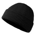 thumbnail image 1 of Qarigey Sombreros de mujer, sombreros de Color sólido, accesorio de ropa, gorros de invierno flexibles y cómodos, gorro de punto Unisex grueso para Sombreros Beige, 1 of 6