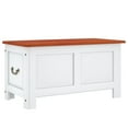thumbnail image 4 of vidaXL Storage Chest with Lid Toy Box Trunk Entryway Hallway Solid Wood Acacia, 4 of 70