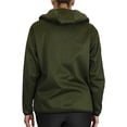 thumbnail image 3 of GBH Women's Loose Fit Oversize Full Zip Sherpa Lined Hoodie Fleece, 3 of 5