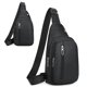 thumbnail image 1 of Bolso bandolera de piel para hombre | Riñonera para viajes y uso diario | Capacidad para teléfono, cartera y llaves, 1 of 3
