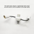 thumbnail image 4 of Adjustable Light Socket E27 Base LED Bulbs Converter with Extension Hose Adapter Repair Accessory for Household Indoor Office 3 Heads, 4 of 6