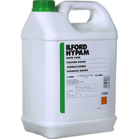 Ilford Hypam Non-Hardening Rapid Fixer for Film & Paper, 5 Liter