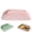 Pink, variant on Anti-Spill PU Leather Pet Food Mat, Waterproof Raised Edges, Easy Clean, 20x14 Inch