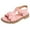 Z1 Pink, variant on Krdevn Toddlers Girls Sandals - Rhinestone Bow Breathable Lightweight Footwear for Spring Summer Everyday Outdoor School Casual,5-6 Years