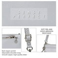 thumbnail image 3 of Women's casual crossbody bag with soft and lightweight PU adjustable shoulder straps, 3 of 5