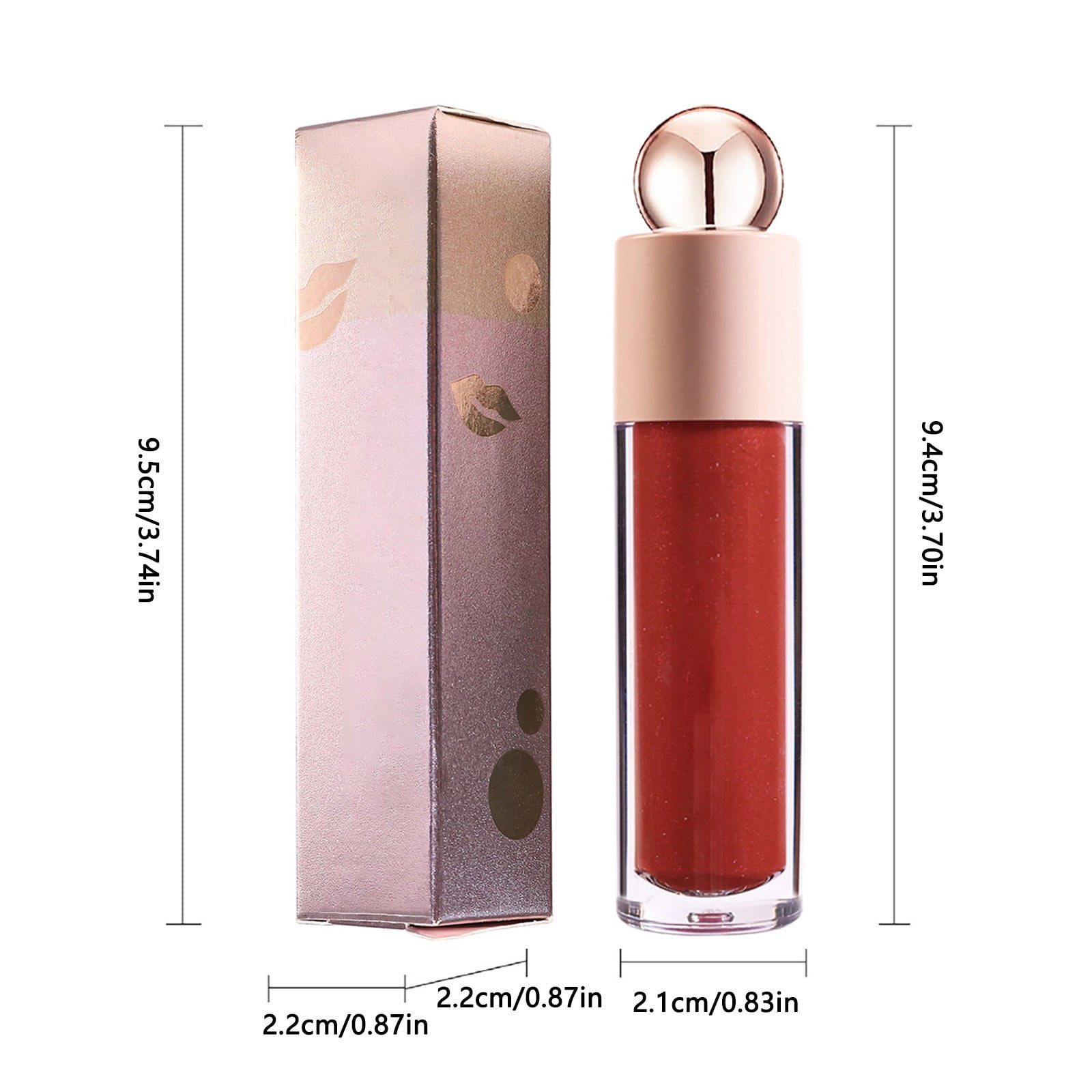 New Makeup Plumping Lip Liner Clear Glitter Lipstick Heart Shaped Lipstick Painting Wall Girl Lip Glaze Rose Label Cover Girl Lipstick Overstock Beauty Items Untold Deal with The F81z6584aa
