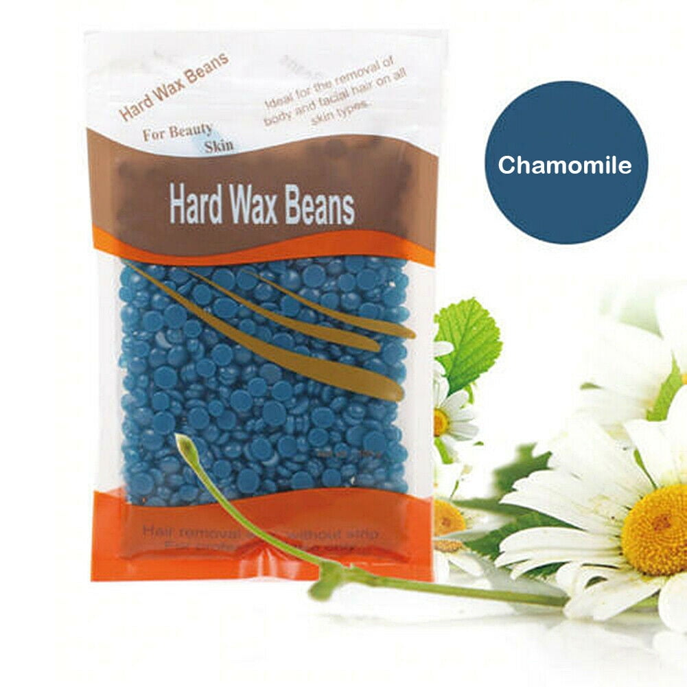 200g Natural Hard Wax Beans Beads for Painless Body Hair Removal Waxing  Warmer 