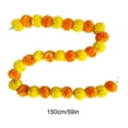 thumbnail image 3 of Rirozkan Artificial Marigold Flower Garland, 59.06 Inch Hanging Floral for Party, Home, Mantel, Indoor Outdoor, 3 of 6