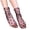 Multicolor#7, variant on JGTDBPO Socks For Women Mesh Ladies Breathability Thin Elastic Sheer Socks Girl Mesh Sheer Crew Sock Silk Lace Fishnet Ultra Thin Tulle Ankle See Through Novelty Valentine Gift Sock