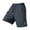 Grey, variant on Unisex Summer Thin Ice Silk Breathable 5-Inch Active Shorts