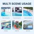 thumbnail image 4 of 100Pcs Swimming Pool Test Strips 3-In-1 Spa Water pH Testing Strips Kit Pool and Hot Spring Water Tester Strips Paper for Testing Free Chlorine  Bromine  Total Alkalinity  pH, 4 of 5