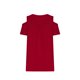 thumbnail image 5 of Fiudx Liquidación de Ahorros de Verano Camiseta de Algodón Holgada con Cuello Redondo y Hombros Descubiertos para Mujer, Talla Grande, Manga Corta, Básica, Informal, 5 of 6