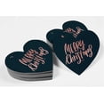 thumbnail image 4 of Inkdotpot Real Rose Gold Foil Merry Christmas Tag Favor Hang Paper Tag 100 Pieces, 4 of 8