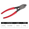 thumbnail image 2 of 1pc Coupe-Câble 160 mm Rouge, 2 of 3