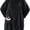 Black, variant on Adult Plush Big Mouth Monster Onesie - Funny Unisex Hooded One-Piece Pajamas Halloween Costume, Soft Loungewear & Wearable Blanket for Cosplay(Sizes S-XXL)