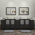 thumbnail image 3 of Vanity Art VA3036-108E 108 in. Double Sink Bathroom Vanity Set, Espresso, 3 of 8