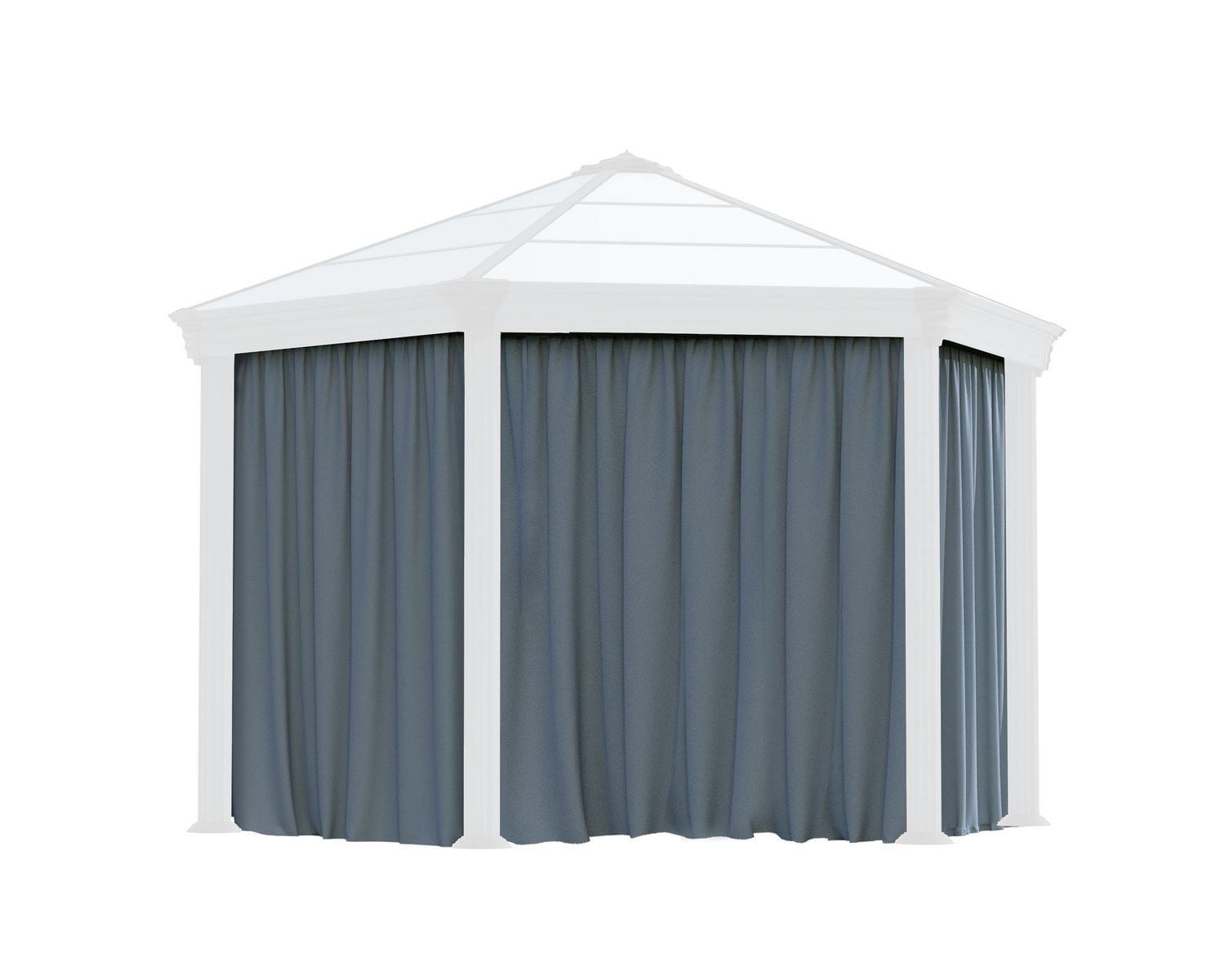 CANOPIA by PALRAM Shade Curtains Kit for Roma Gazebo