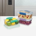 thumbnail image 5 of Sistema KLIP IT 4.1 Cup Plastic Food Storage Containers, Set of 3, 5 of 5