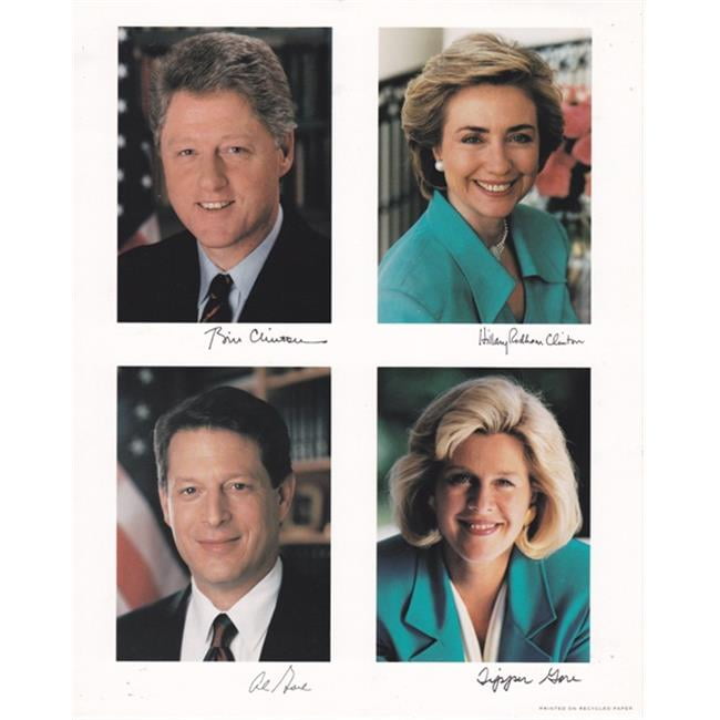 Hillary Rodham Clinton Signed Glossy 8x10 Photo Reproduction 