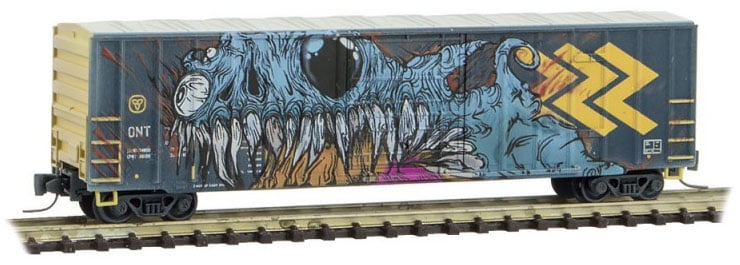 z scale monster trains