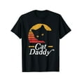 thumbnail image 1 of Camiseta vintage desgastada de los años ochenta con diseño de gato y papá gato, 1 of 6