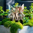 thumbnail image 5 of JilgTeok 1 Packs Fairy Garden Stake Acrylic Elf Statue for Courtyard Lawn Potted Outdoor Planting Decoration, 5 of 7