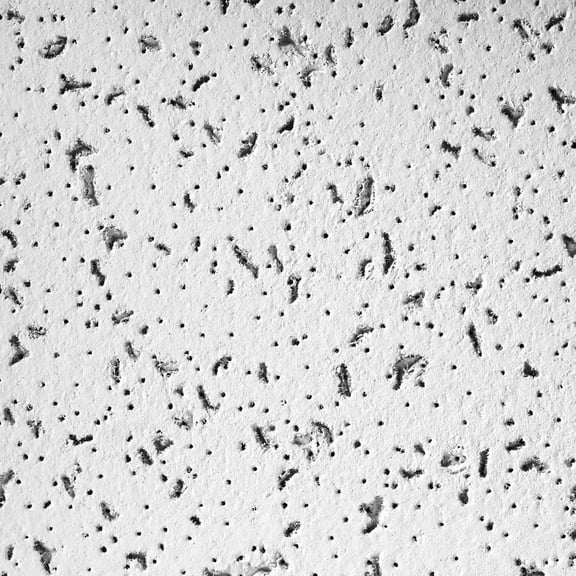 Armstrong 2x2 Cortega Acoustic Mineral Fiber Ceiling Tiles for Suspended Ceiling Grids, 16-Tiles per Pack, White