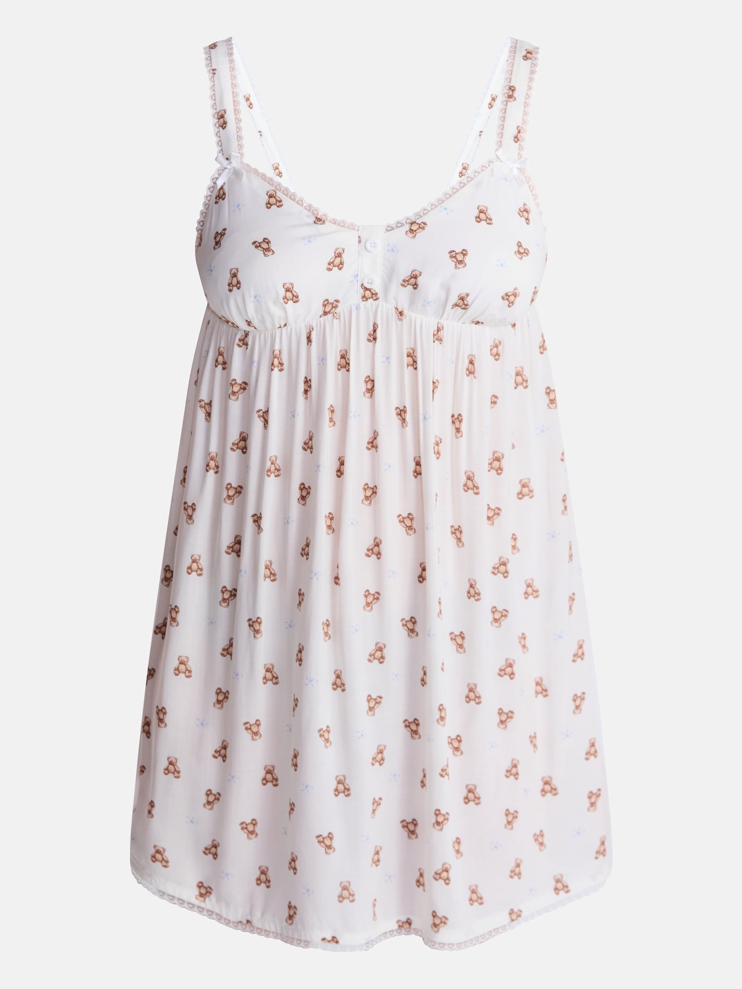 No Boundaries Woven Sleep Dress, Women's size XS - XXL