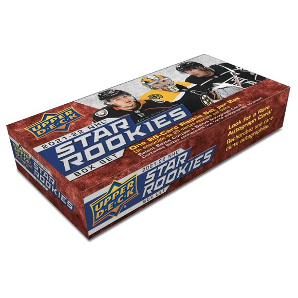 2021-22 Upper Deck NHL Star Rookies Box Set Hockey Cards