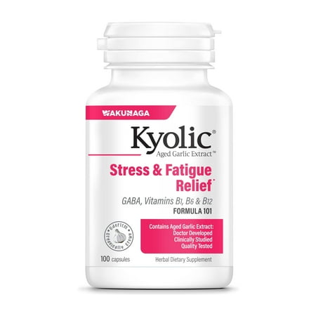 Kyolic Aged Garlic Extract Stress & Fatigue Relief Formula 101 100 caps