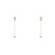 thumbnail image 3 of Ounissouiy Cuchara mezcladora retorcida, cucharas redondas de mango largo, agitador en espiral, vajilla de postre, accesorios de Bar, barman, oro Oro rosa 2piezas, 3 of 6