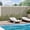 Olive Gray, variant on MAYEERTY 72x47x16 Inch Olive Gray Perilla Rectangular Galvanized Steel Privacy Screen, 6 Piece Set for Outdoor Garden
