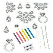 Shrinky Dinks Jewelry Activity Set Birthday Holiday Party Bulk Fun Girls 24 Kits