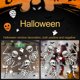 thumbnail image 4 of Nuevas pegatinas decorativas para pared de Halloween, pegatinas de esqueleto, pegatinas estáticas de espantapájaros con globos de Halloween, esqueletos (total de 4 hojas; material: pvc), 4 of 12