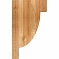 thumbnail image 3 of 4"W x 12"D x 20"H Alpine Rough Sawn Corbel, Western Red Cedar, 3 of 9