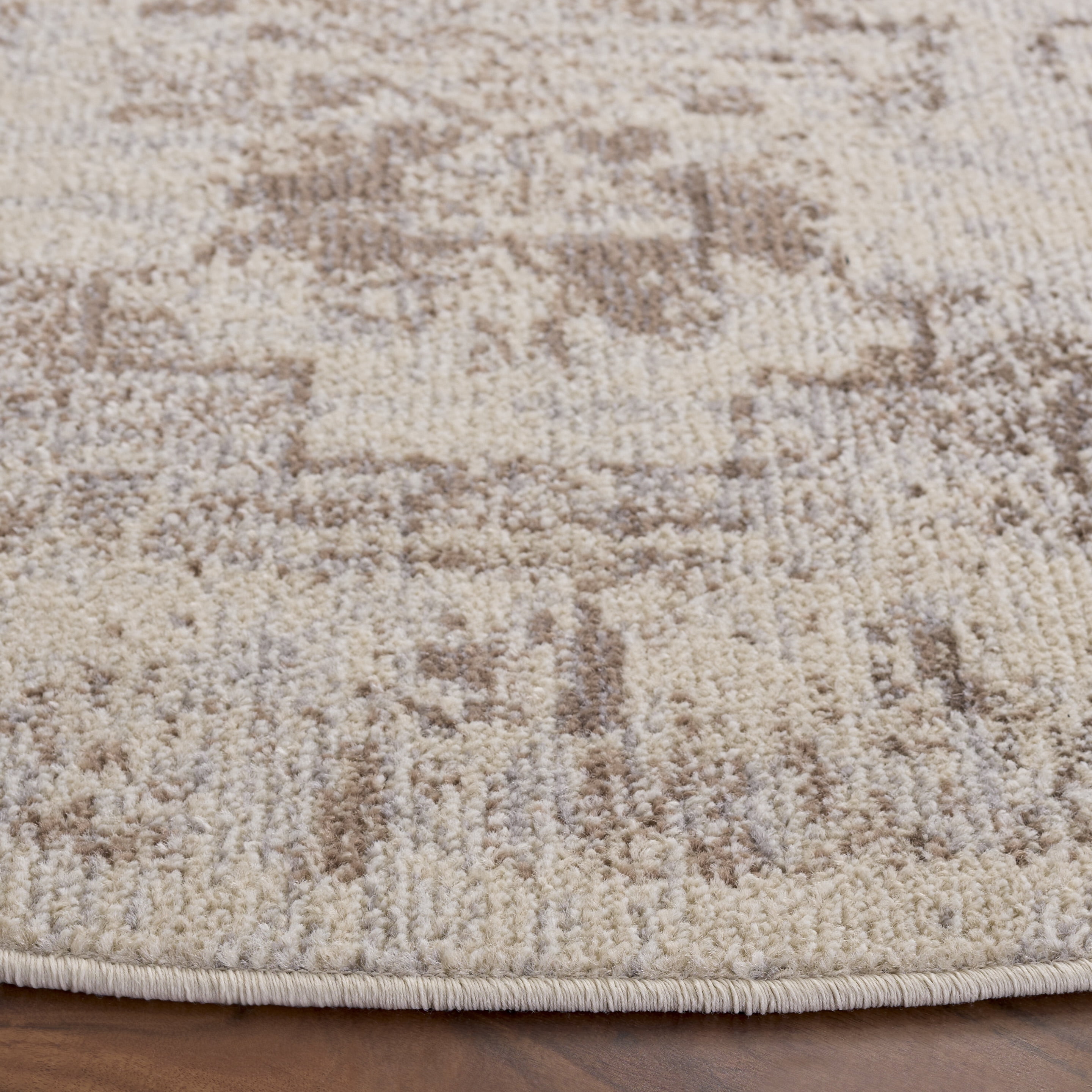 Safavieh Madison Dalia Oriental Area Rug, Ivory/Beige Gray, 6'7" x 6'7" Round
