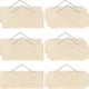 thumbnail image 1 of 10 Pieces Unfinished Hanging Wood Rectangle Wooden Plaque Banners with Ropes for Pyrography Writing, 1 of 5