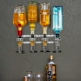 thumbnail image 4 of ANQIDI 4/6 Bottle Bar Butler Liquor Dispenser Home Wall Mounted Wine Beverage Dispenser Bartender Accessories (4 x 25ml Optics), 4 of 8