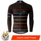 thumbnail image 3 of Phtxolue - Maillot de ciclismo térmico de forro polar para hombre, ropa cálida de manga larga para ciclismo de montaña profesional, para otoño e invierno, para primavera y verano, 3 of 5