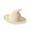 Beige, variant on ZGRBOU Women Knitted Witch Hat Soft Wide Brim Pointed Wizard Hat Party Cosplay Costume Accessory Cap