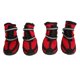thumbnail image 4 of Zapatos de Perro, Zapatos de Senderismo para Perros Fuertos Botas Transíables Ajustables para Perros con suela antideslizante Protectores de Patas para Senderismo, Caminar, Piso, 4 of 7
