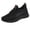 Black, variant on Willtoo Sports Shoes for Women Hands Free and Supportive Walking Shoes, Lightweight Casual Sports Shoes, Non-Slip Fly Woven Breathable Mesh Sneakers