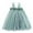 Blue, variant on TBWNWG Toddler Girls Holiday Party Dress Sleeveless Mesh Flower for Dance Celebration and,Sizes 18-24 Months