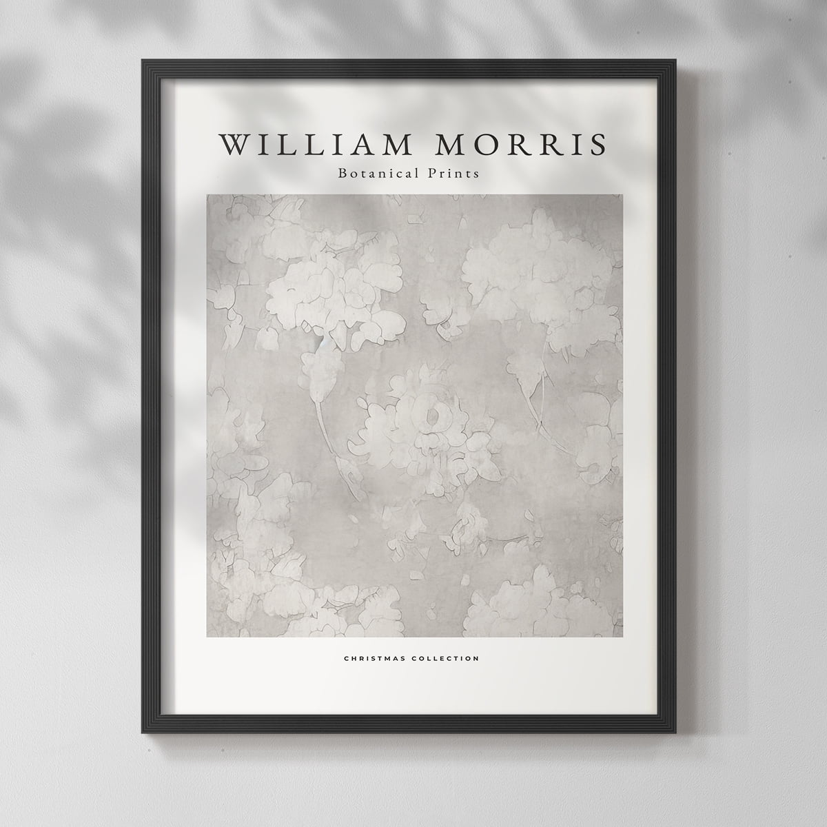 Vintage Abstract Print X - 14in. x 11in. Vintage Framed Print in Black Wood Frame