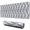 Gray Christmas Tree, variant on Long Mouse Pads for Desk,Gray Christmas Tree Pattern Desk Mats on Top Of Desks, Desk Mouse Pad Extra Large with 3mm Non-Slip Base and Stitched Edge for Gaming,Office,Work,Home 31.5x11.8in